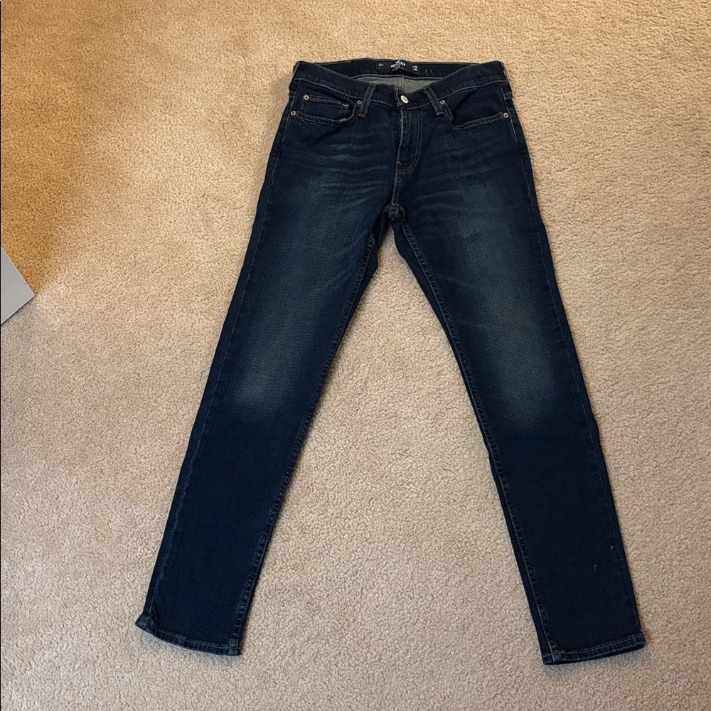 Hollister Navy Skinny Jeans